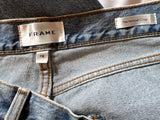 FRAME The Vertical Crop high-rise straight jeans size 29 ladies