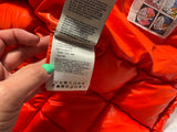 Moncler Kids Unisex Jeff Giubbotto Orange Down Puffer Jacket – Size 10A years children