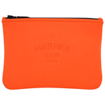 Hermes Bain Neobain Case / Flat Pouch Orange Small Clutch ladies