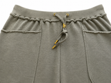 TOM FORD Silk and cotton drawstring shorts size M medium ladies