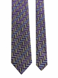 Missoni Multicolour Zigzag Silk Tie – Made in Italy men