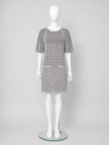 CHANEL 2015 Knit Lurex Dress  – Size F 38 – ladies