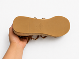 Valentino Garavani Rockstud 100 Leather Wedge Espadrilles ladies