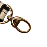 Christian Dior Canvas Embroidered Medium Lady D-Lite Ecru Multicolor Bag Handbag ladies