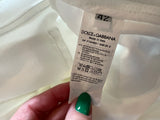 Dolce & Gabbana Audrey White Jeans Straight Leg Size I 42 US 6 UK 10 ladies