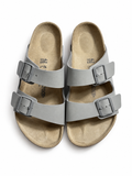Birkenstock Arizona Grey Two-Strap Sandals – Size EU 42 men