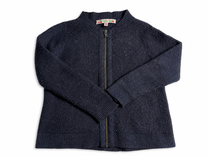 Bonpoint Zip-Up Wool Cardigan – Size 2 Years children