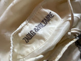 Zadig&Voltaire Rema Jac Deluxe Silk Embroidered Dress in S small ladies