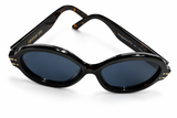Christian Dior DiorSignature R1U Black Oversized Round Sunglasses ladies