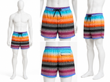 Missoni Multicolour Zigzag Print Men’s Swim Shorts – Size L men