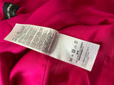 Giorgio Armani Virgin Wool Tuxedo Blazer In Solid Medium Pink Size I 40 UK 8 US 4 Small ladies