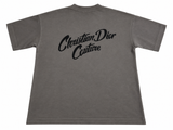 Christian Dior Couture Grey Cotton & Silk T-Shirt – Size S men