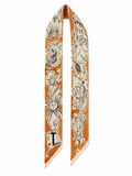 Christian Dior Silk Mitzah ABCDIOR “T” Scarf ladies