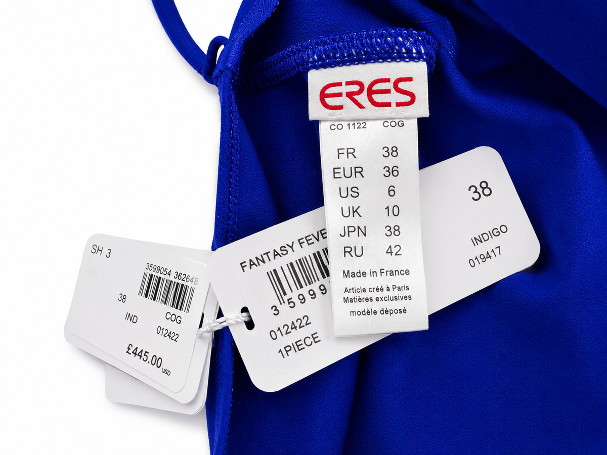 ERES Fantasy Feve Sculpting Swimsuit – 2026 Collection – Indigo Blue ladies