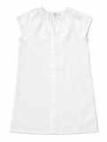 JIGSAW Linen T-Shirt Dress in White size UK 12 US 8 EU 40 ladies