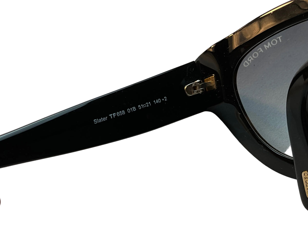 TOM FORD Slater FT0658 Black Sunglasses ladies