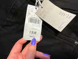 Mango Violet Flared High-Rise Jeans – Black ladies