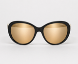 CHANEL Black Gold Acetate Frame Polarized Sunglasses - 5269 ladies