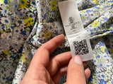 BONPOINT FLORAL LIBERTY PRINT HAND EMBROIDERED DRESS SIZE 14 years children