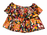 ERES Floral Silk Blend Tunic Blouse ladies