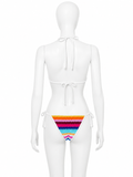 Missoni Zigzag Velvet String Bikini Swimsuit ladies