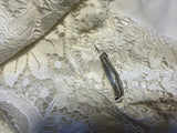 Ermanno Scervino White Lace Mini Dress size I 40 UK 8 US 4 ladies