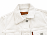 Missoni White Denim Cropped Jeans Jacket Size I 42 UK 10 US 6 ladies