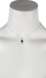 14K 585 14ct White Gold Jerusalem Cross Pendant ladies