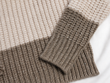 Peserico Sparkle Colour-Block Alpaca Blend Pullover I 44 ladies