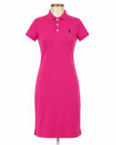 Ralph Lauren Pink Polo Dress size M medium ladies
