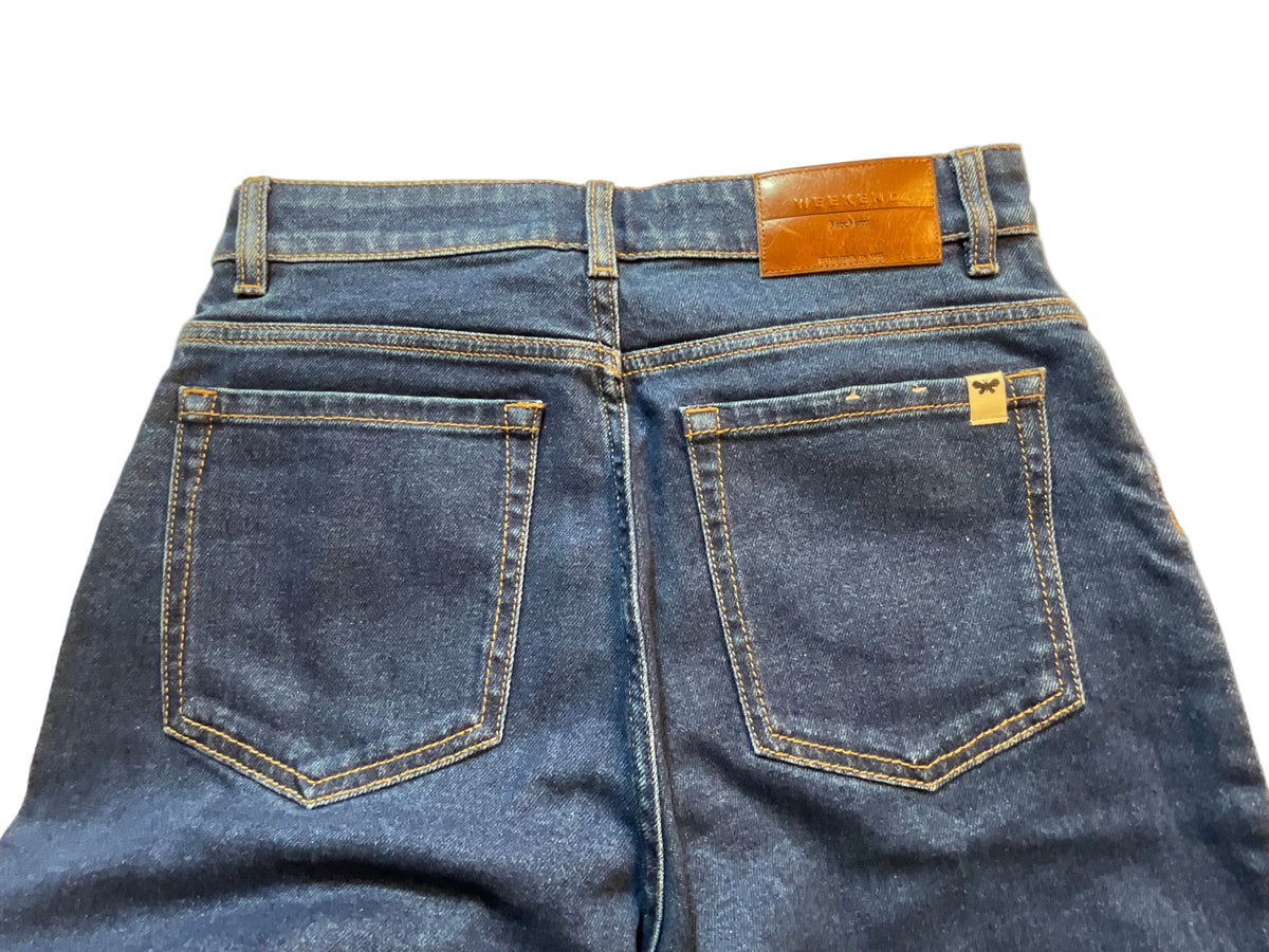 Weekend by MaxMara Cannes Wide Leg jeans size W34 UK 8 F 38 ladies