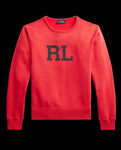 Polo Ralph Lauren RL Fleece Crewneck Pullover Sweatshirt Size S / P ladies