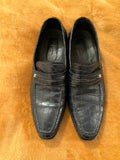 STEFANO RICCI Crocodile Loafers EAGLE Shoes Size 7.5 US 8.5 EU 41.5 men