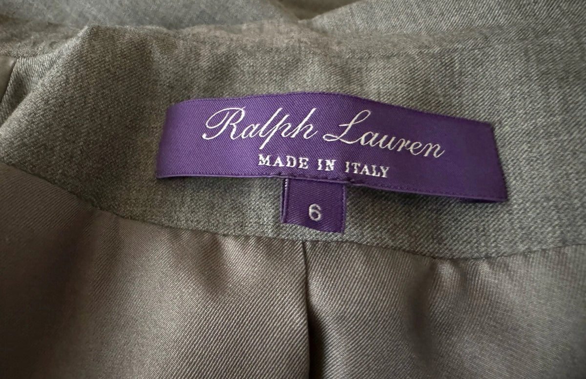 Ralph Lauren Collection Purple Label Wool Tuxedo Jacket Blazer US 6 UK 10 ladies