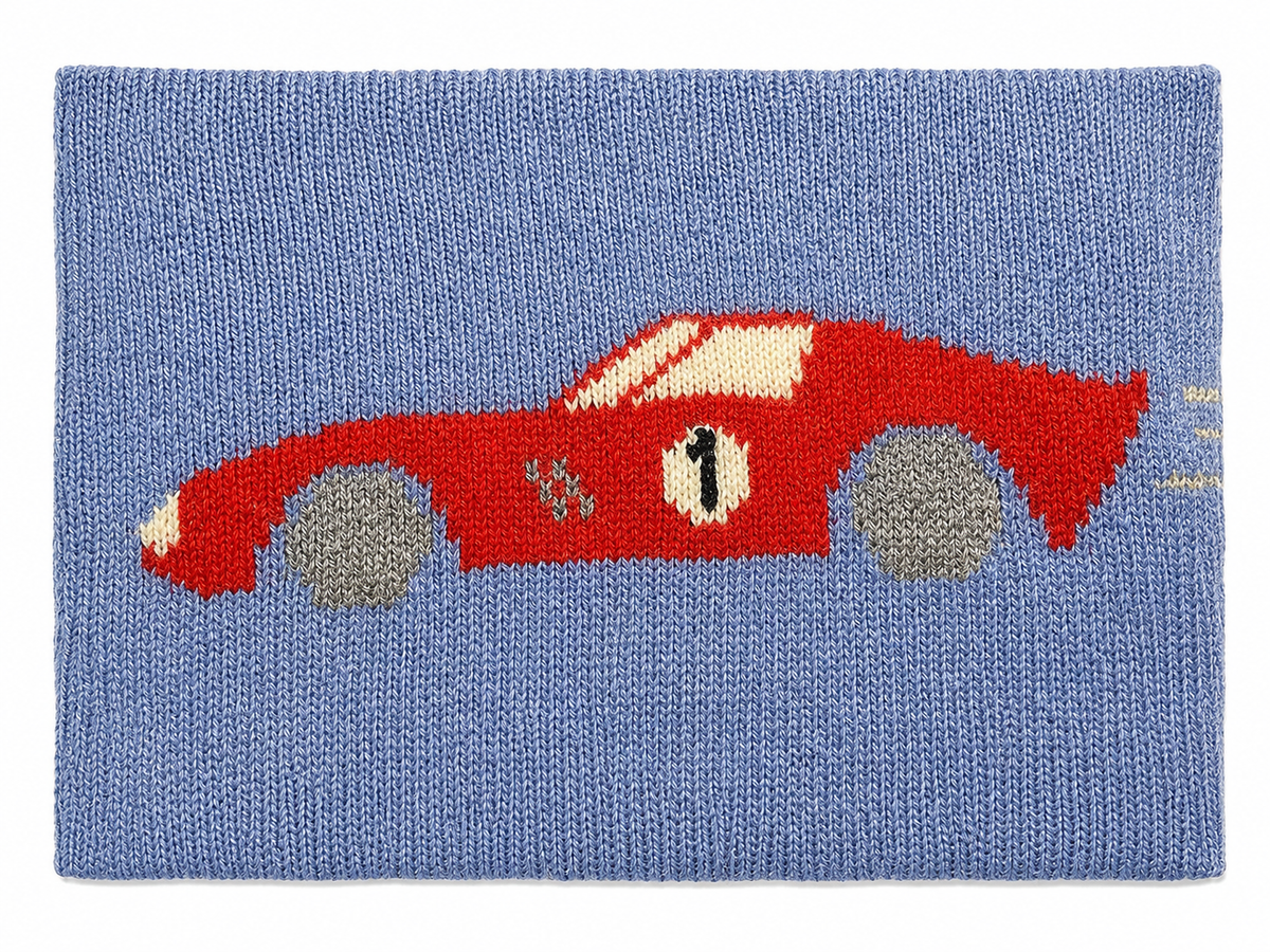 Chelsea Clothing Co. Boys’ Blue Vehicle Jumpers – Age 6–7 Years – Lot of Two children