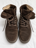 Tod’s Men’s Dark Brown Suede Lace-Up Ankle Boots – US 7.5 / EU 40.5 men