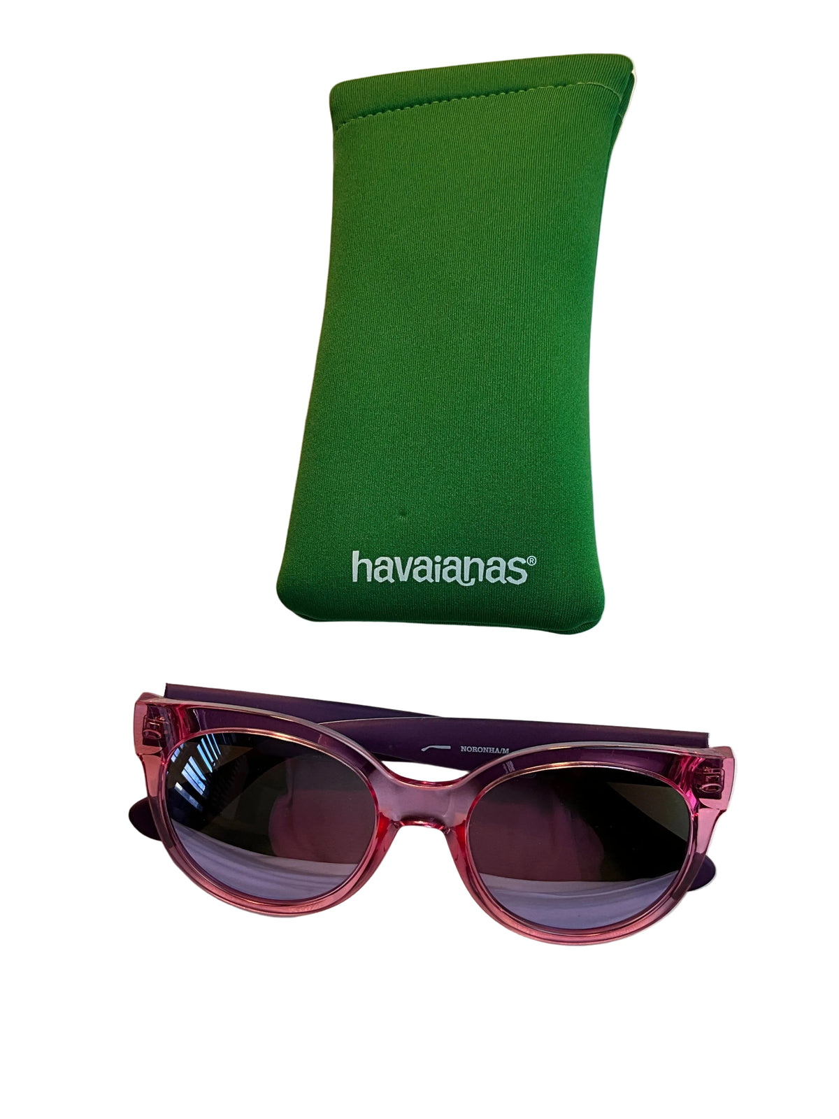 Havaianas Women's Noronha/M Gradient Pink Mirror Sunglasses ladies
