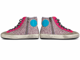 Golden Goose Francy Limited Edition Multicolour High-Top Trainers – Size 39 ladies