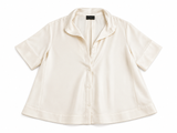 Emporio Armani Silk Blend Oversized Shirt size I 40 S small ladies