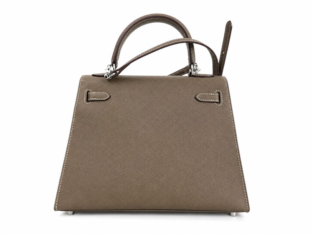 Unbranded Bag Kelly Sellier 25 Etoupe Handbag ladies