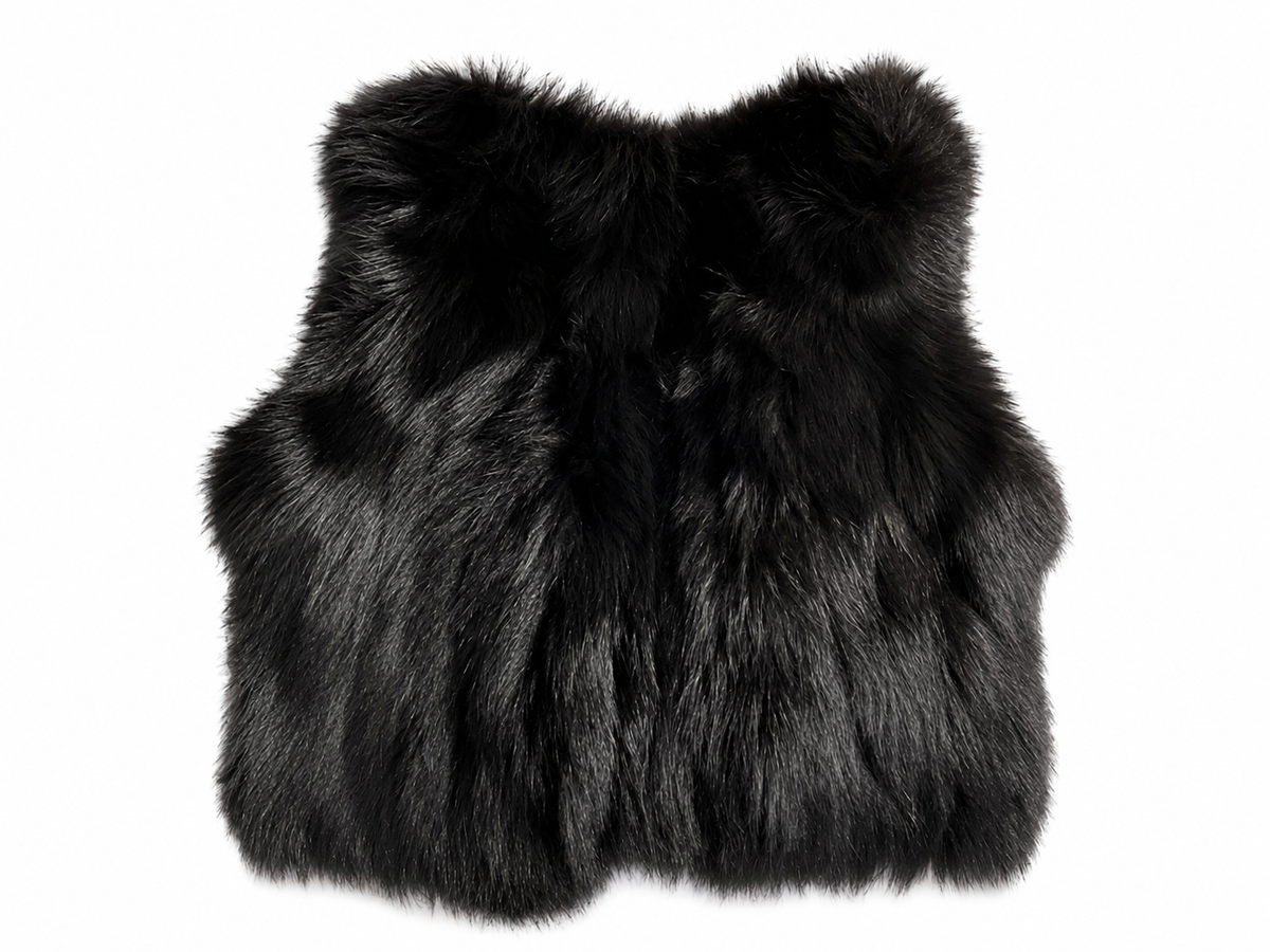 Joseph Cropped Shearling Fur Vest ladies