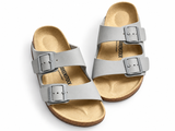 Birkenstock Arizona Grey Two-Strap Sandals – Size EU 42 men