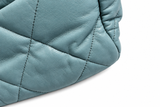 Chanel 19 Medium Quilted Lambskin Leather Flap Bag – Dusty Teal Blue ladies