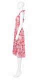 Poupette St Barth Floral Print Halterneck Midi Dress ladies