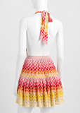 Missoni Mare Metallic Crochet-Knit Swimsuit & Mini Dress Set – Size IT 44 ladies