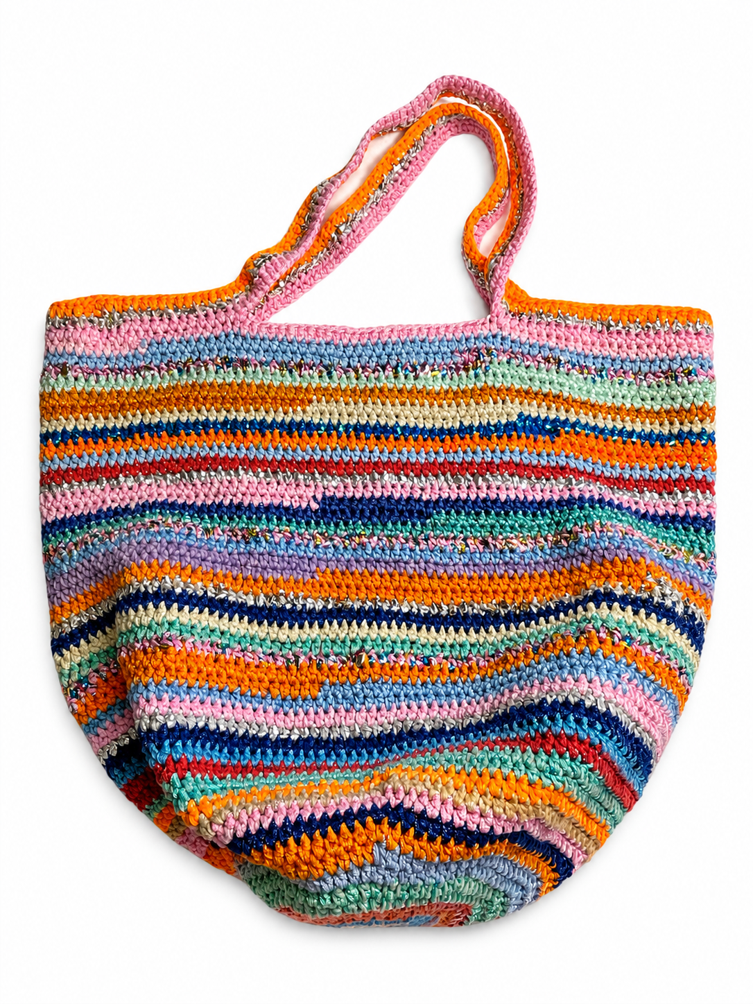 Nadia Dafri Bag Feriha Large Multicolor Hand made tote ladies