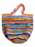 Nadia Dafri Bag Feriha Large Multicolor Hand made tote ladies
