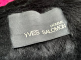 Yves Salomon Parka Iconic Fur Linen Jacket Size 48 Men