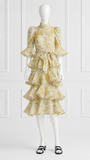 Zimmermann Harmony Ruffle Midi Dress