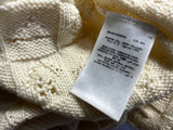 Bonpoint ivory cherry knit jumper sweater size 10 years children